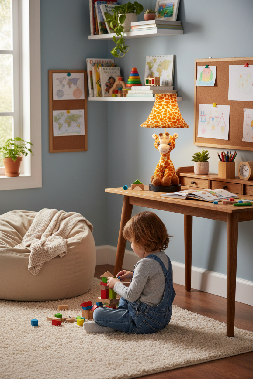 Baby Raffi – die Giraffenlampe (52 cm)