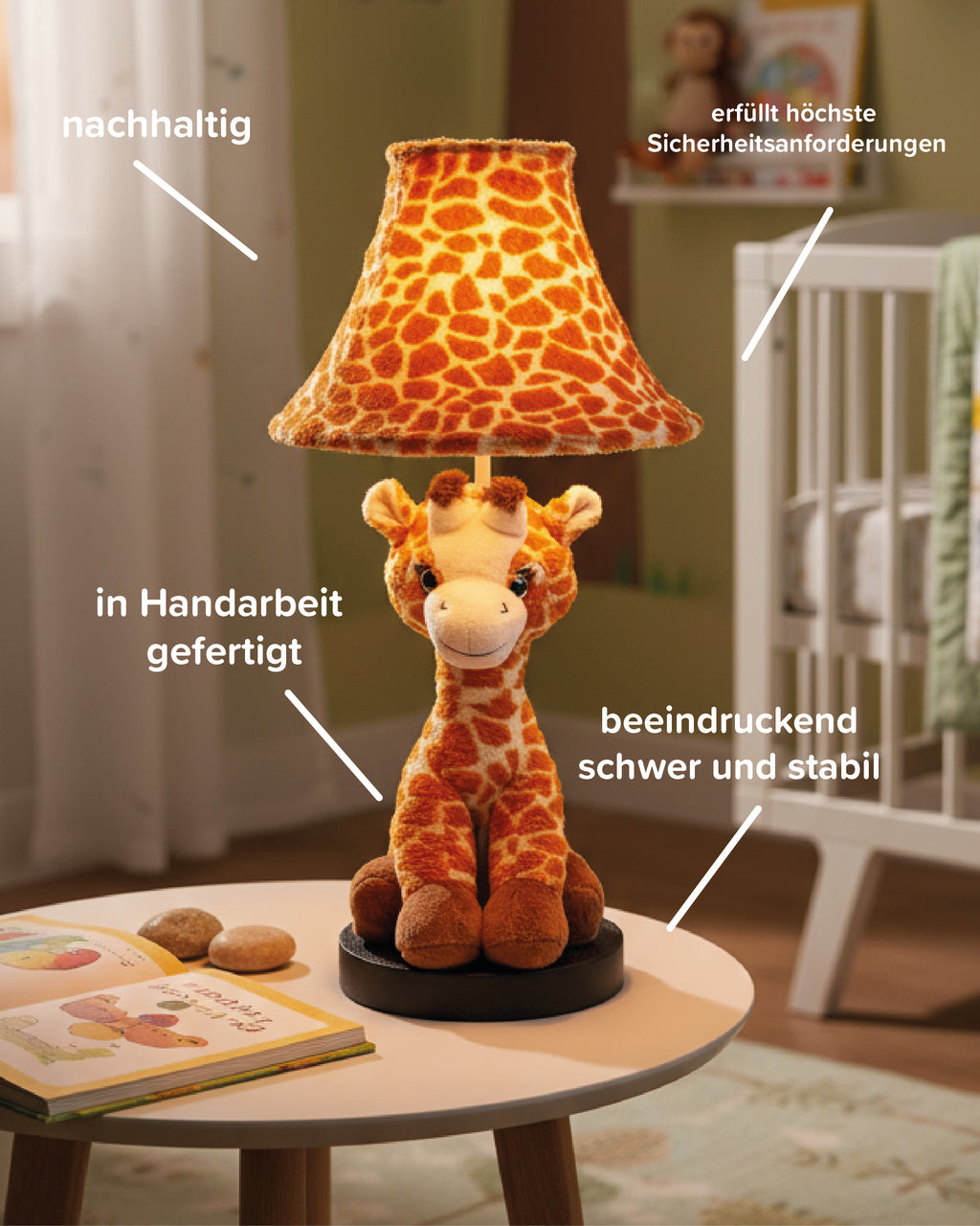 Baby Raffi – die Giraffenlampe (52 cm)