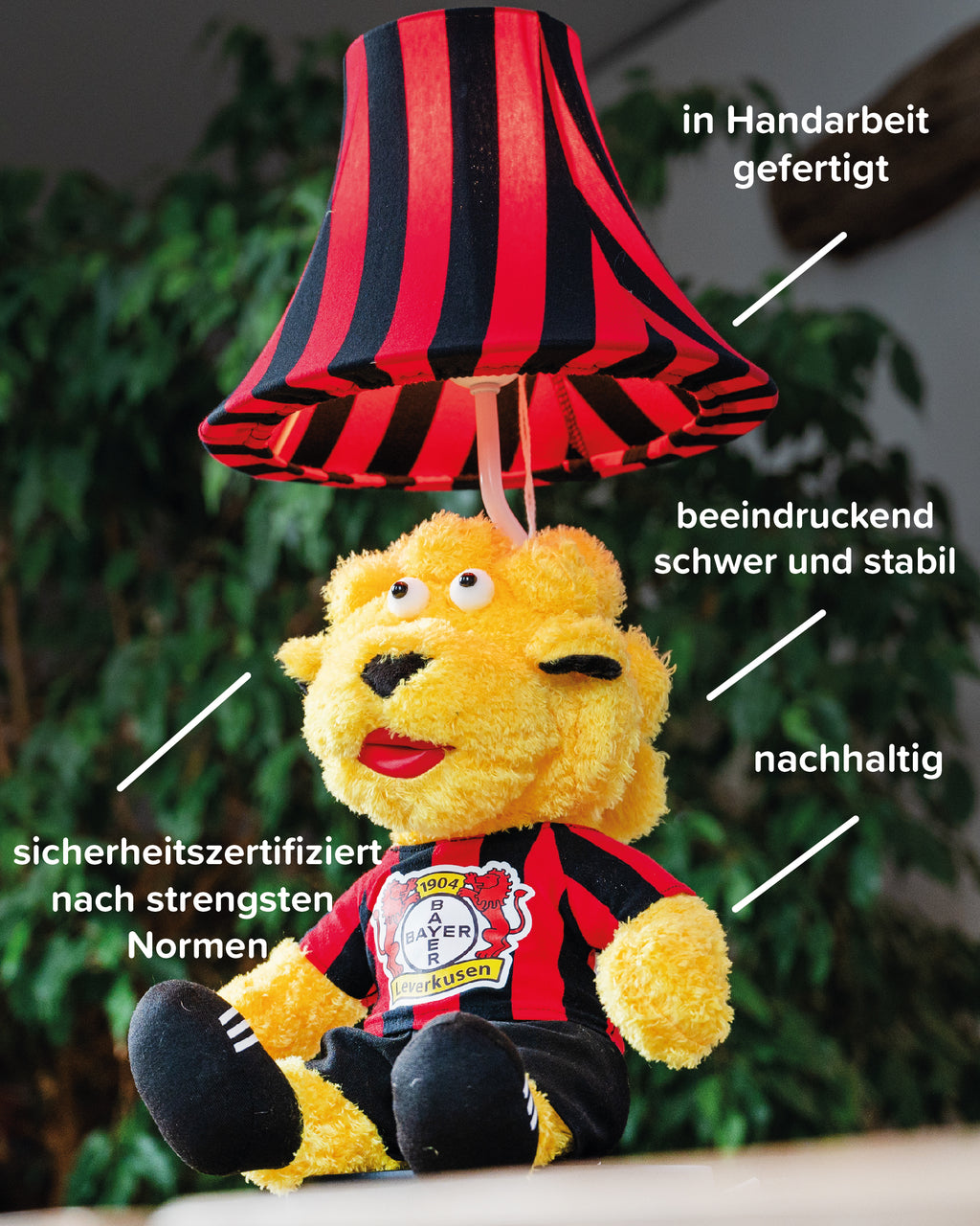 B04-Lampe Brian the Lion (Höhe 53cm)