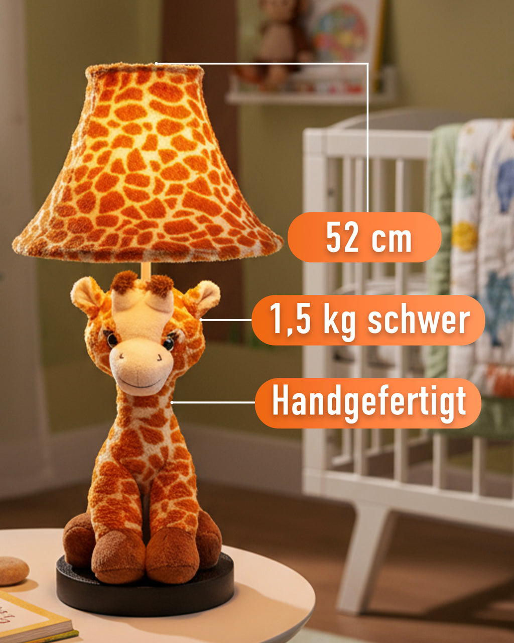 Baby Raffi – die Giraffenlampe (52 cm)