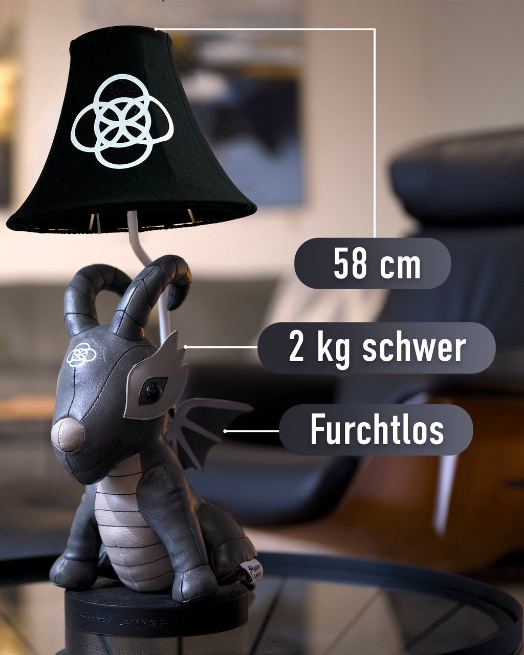 Black Dragon (Höhe 58cm)