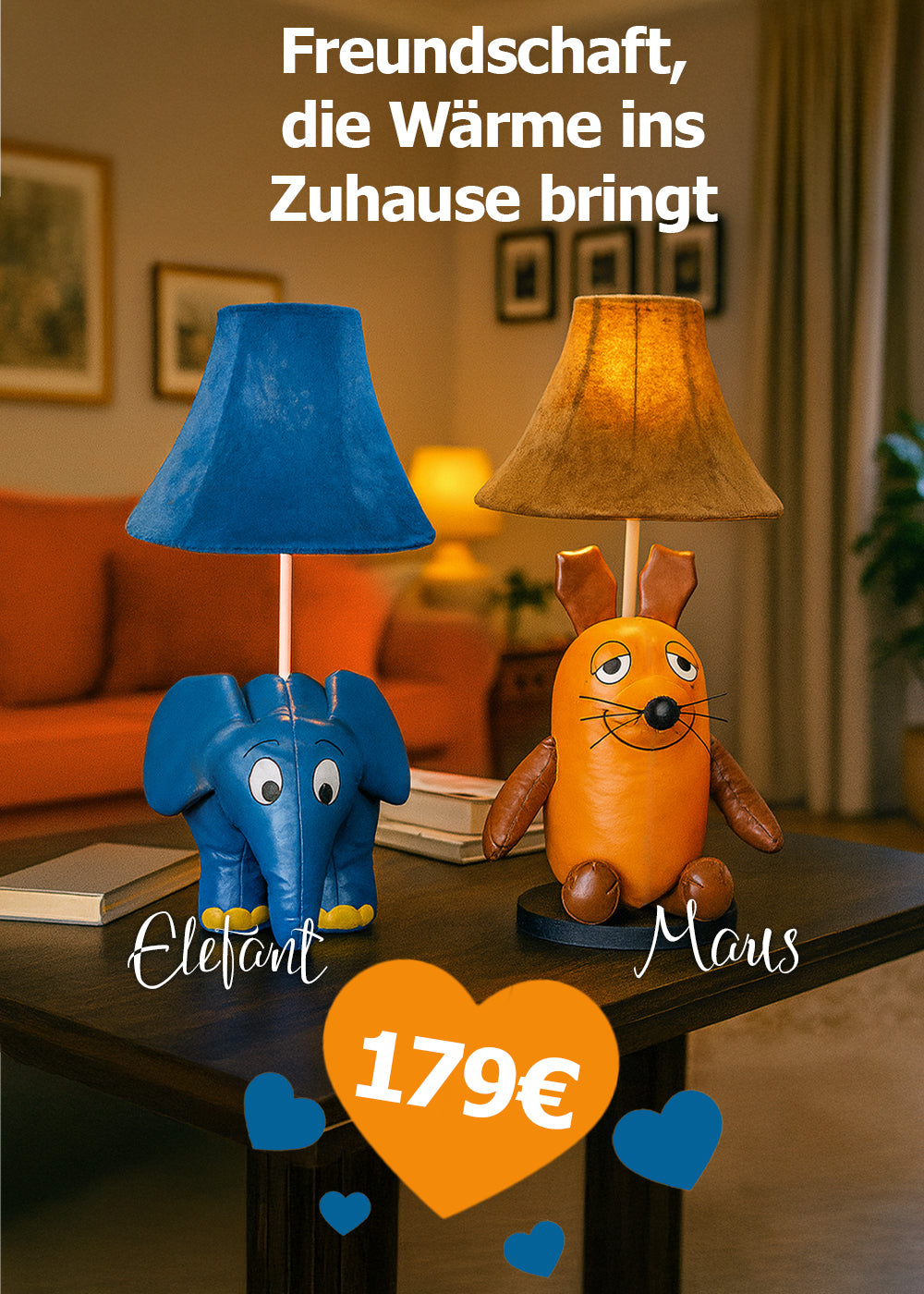 Maus & Elefant – Freundschaft, die Wärme ins Zuhause bringt