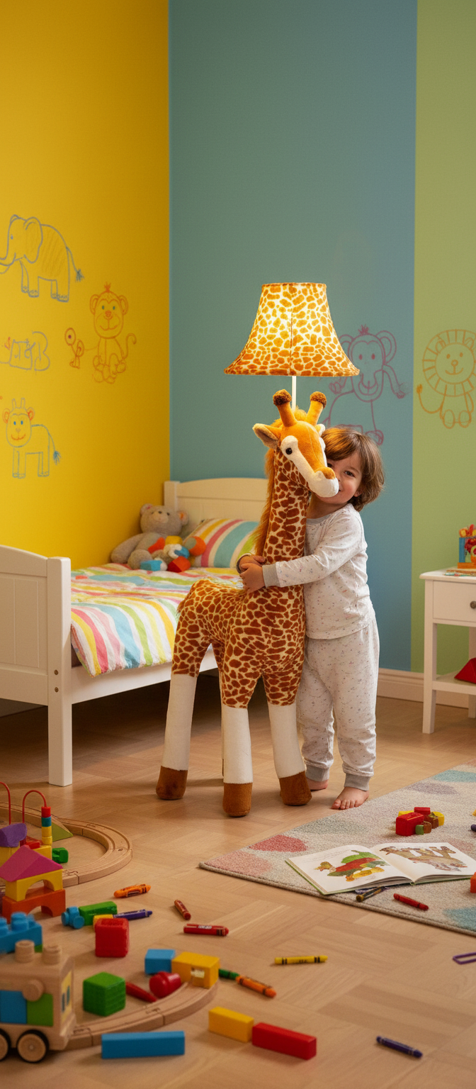 Raffi – die Giraffen-Stehlampe (126 cm)