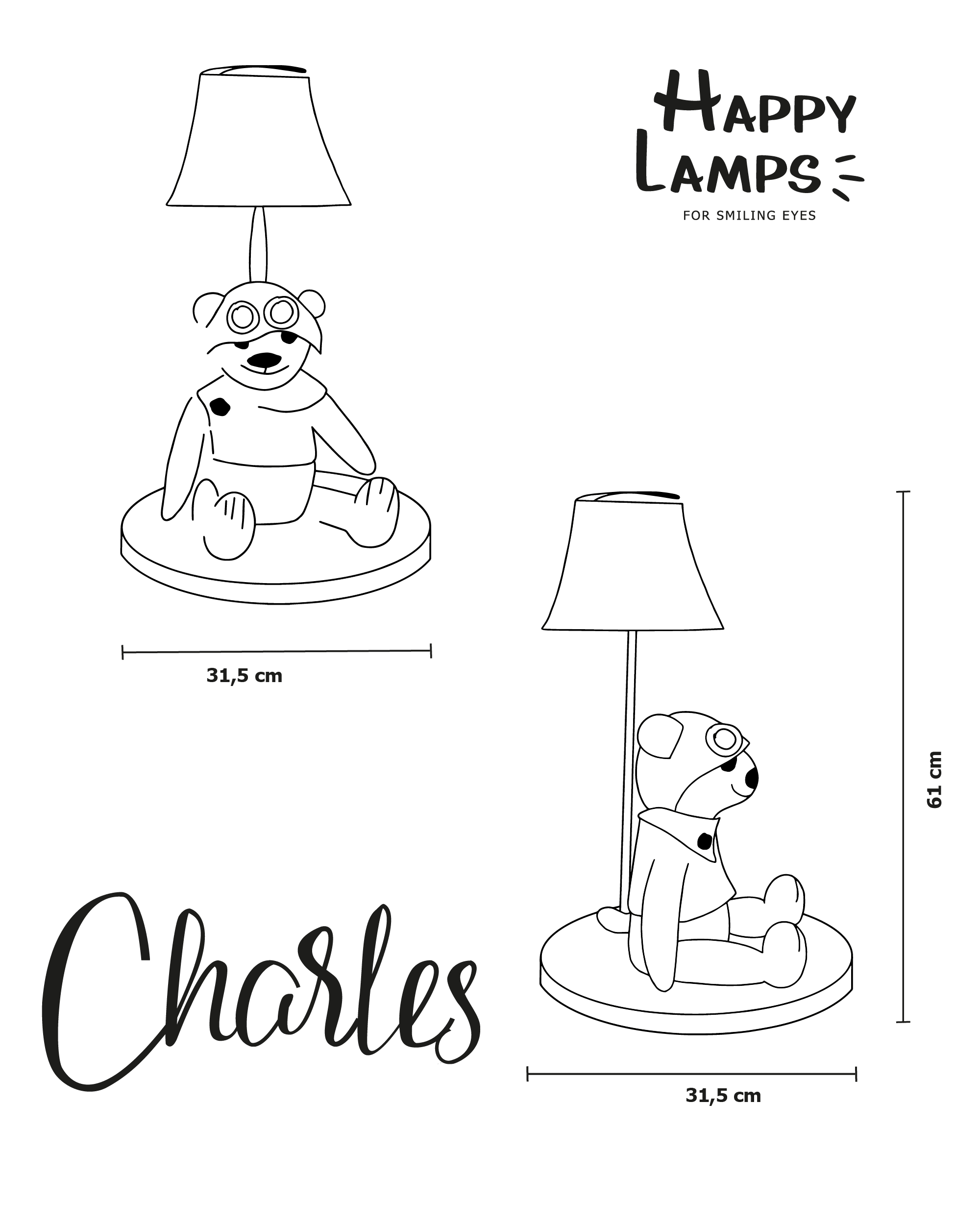 Charles (Höhe 61cm)